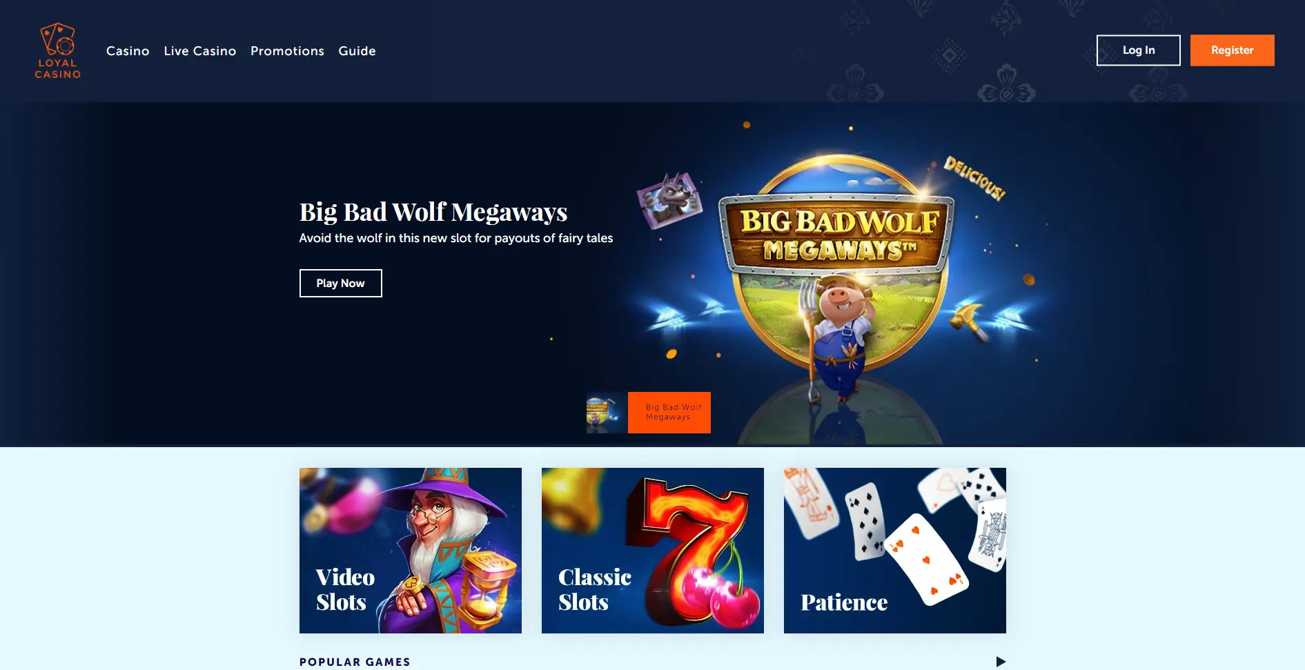 Loyal Casino spellen